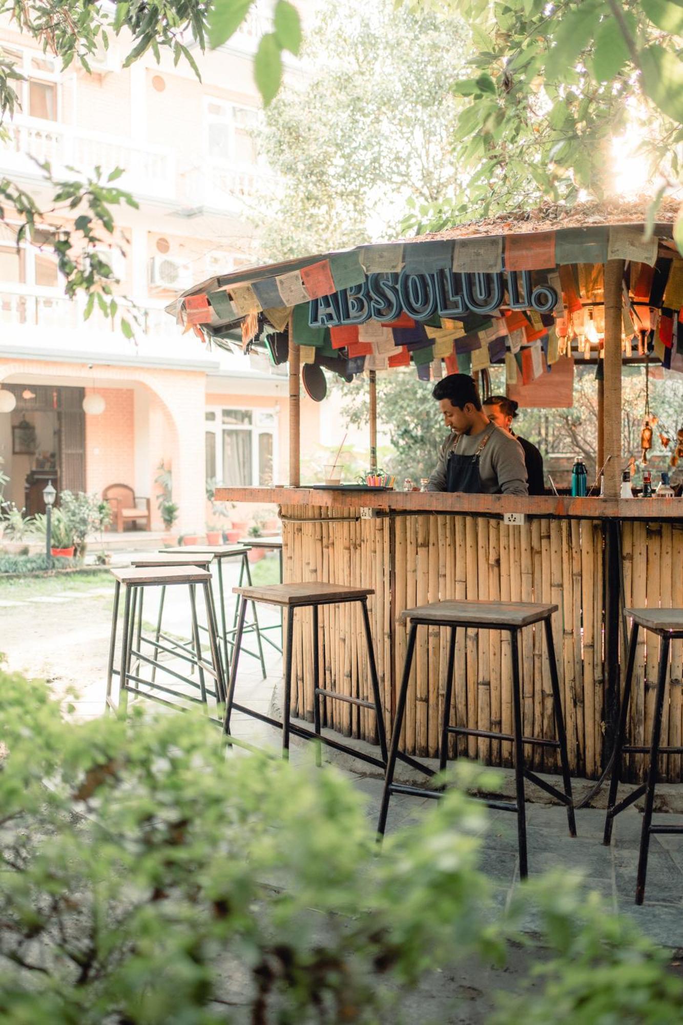Cloud 9 Garden Hotel Kathmandu Bagian luar foto